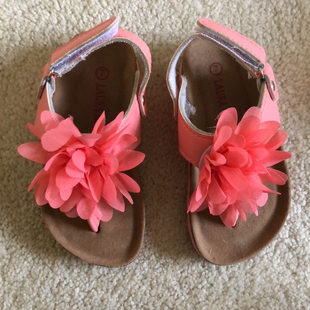 Brand new Laura Ashley toddler sandals size 7